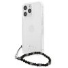 Guess GUHCP13XKPSBK iPhone 13 Pro Max 6,7 Transparent hardcase Black Pearl